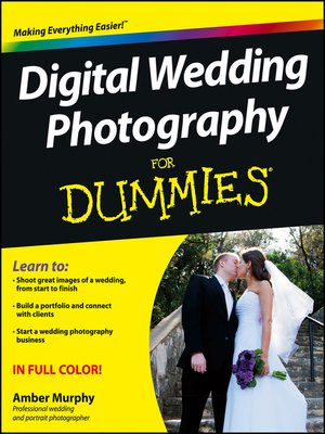 cover image of Digital Wedding Photography For Dummies